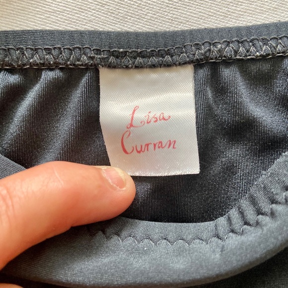 Lisa Curram Dark charcoal get  Bikini - Picture 2 of 3